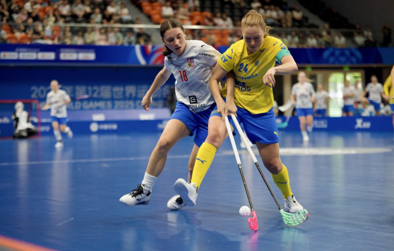 Češky podlehly Švédsku 1:3. Foto: Český florbal