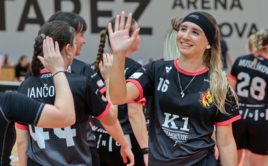 Slovenská útočnice Michaela Žikavská v dresu Židenic. Foto: Florbal Židenice