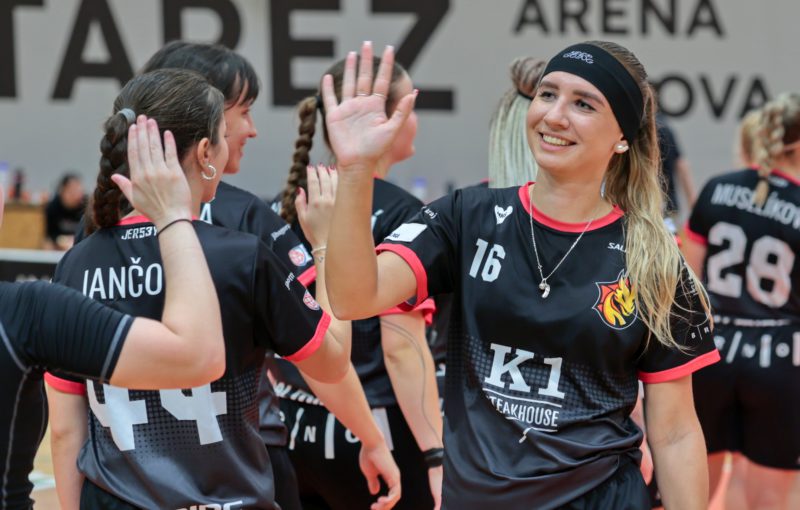 Slovenská útočnice Michaela Žikavská v dresu Židenic. Foto: Florbal Židenice