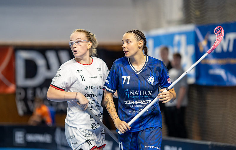 Vítkovice slaví výhru v 1. kole sezony. Foto: Florbal Vítkovice