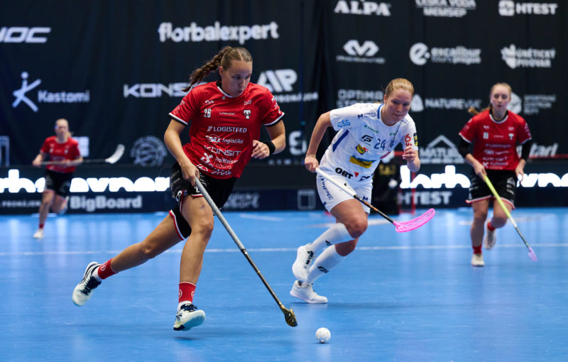 Barbora Husková dala Klotenu dvě branky. Foto: Tatran Střešovice