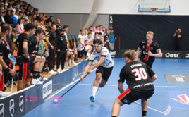 Momentka z utkání Ústí se Spartu. Foto: Florbal Ústí