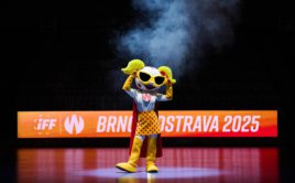 Nová maskotka Českého florbalu. Foto: Matyáš Klápa, Český florbal