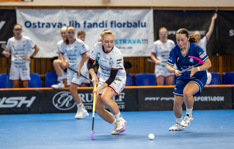 Vítkovice a Tatran čeká odveta čtvrtfinále Champions Cupu 2026. Foto: Florbal Vítkovice