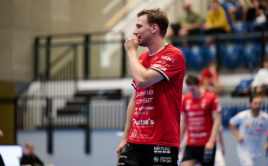 Mikuláš Komárek v utkání proti Zugu. Foto: Tatran Střešovice