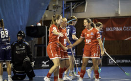 Olomouc jako první bodovala proti Vítkovicím. Foto: Pavel Netolička, Florbal Vítkovice