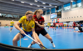 Češky podlehly Švédsku o jednu branku. Foto: Český florbal