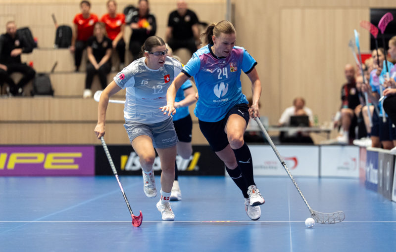 Češky porazily Švýcarsko. Foto: Český florbal