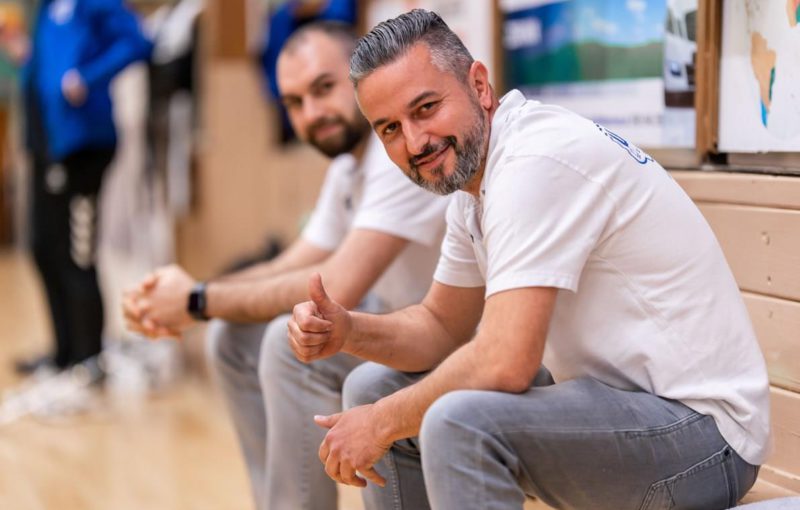 Trenér Partizánskeho a slovenských ženských reprezentací Dušan Ďuríček. Foto: SZFB