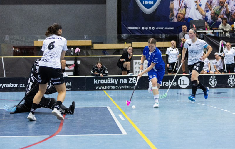 Chodov čekají dva duely, Liberec míří do Dobrušky. Foto: Florbal Chodov