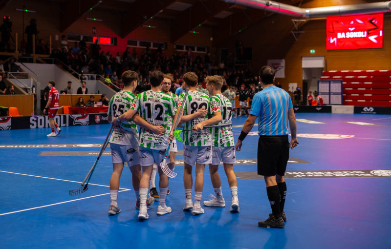 Hráči Varů Bohemians po vstřelené brance, Foto: BA SOKOLI Pardubice