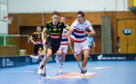 Momentka z utkání SKV a Kladna, Foto: TJ Sokol Královské Vinohrady