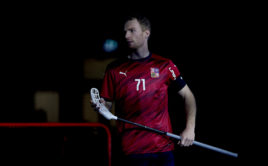 Ondřej Němeček počtvrté v řadě vítězem naší novoroční ankety! Foto: Per Wiklund, Svensk Innebandy