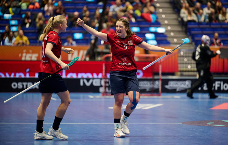 Emoce Nely Jirákové v utkání proti Norsku - Foto: Flickr IFF