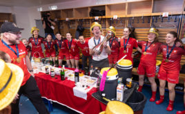 Oscar Lundin v šatně zlatého Švýcarska. Foto: IFF