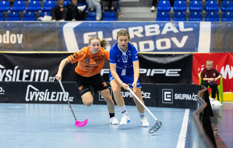 FATPIPE Florbal Chodov vs. Bulldogs Brno - ČEZ Extraliga žen - 8. kolo - 01. 11. 2025 - SH Jižní Město - Praha - (Foto: Vojtěch GROHOL / www.florbalchodov.cz)