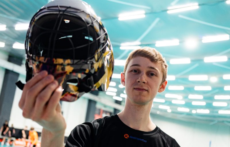 Kale Smith je novou brankářskou posilou plzeňských Goril. Foto: Gorily Plzeň